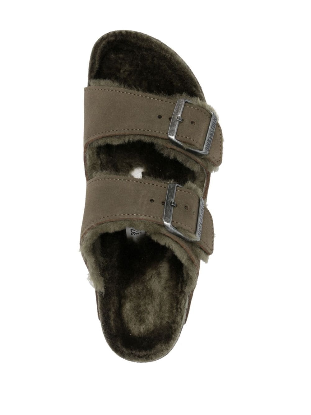 Arizona buckle-fastening suede sandals - 4