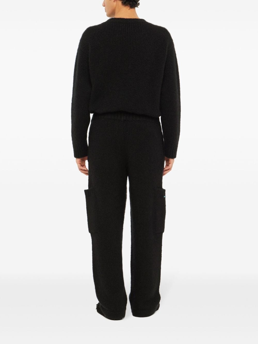 finest rib-knitted trousers - 5