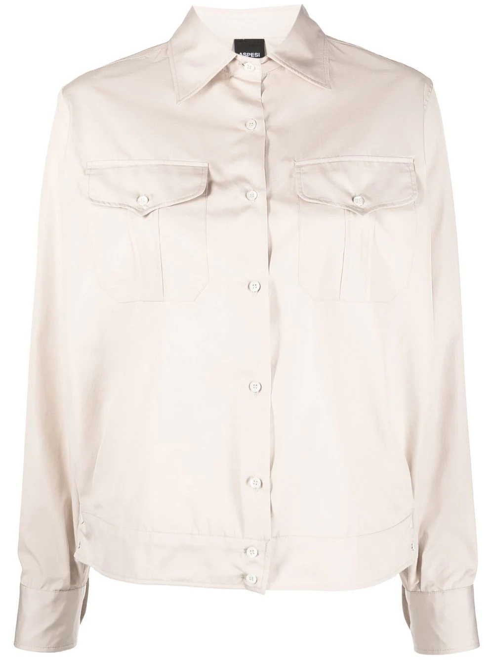 chest flap pocket shirt - 1