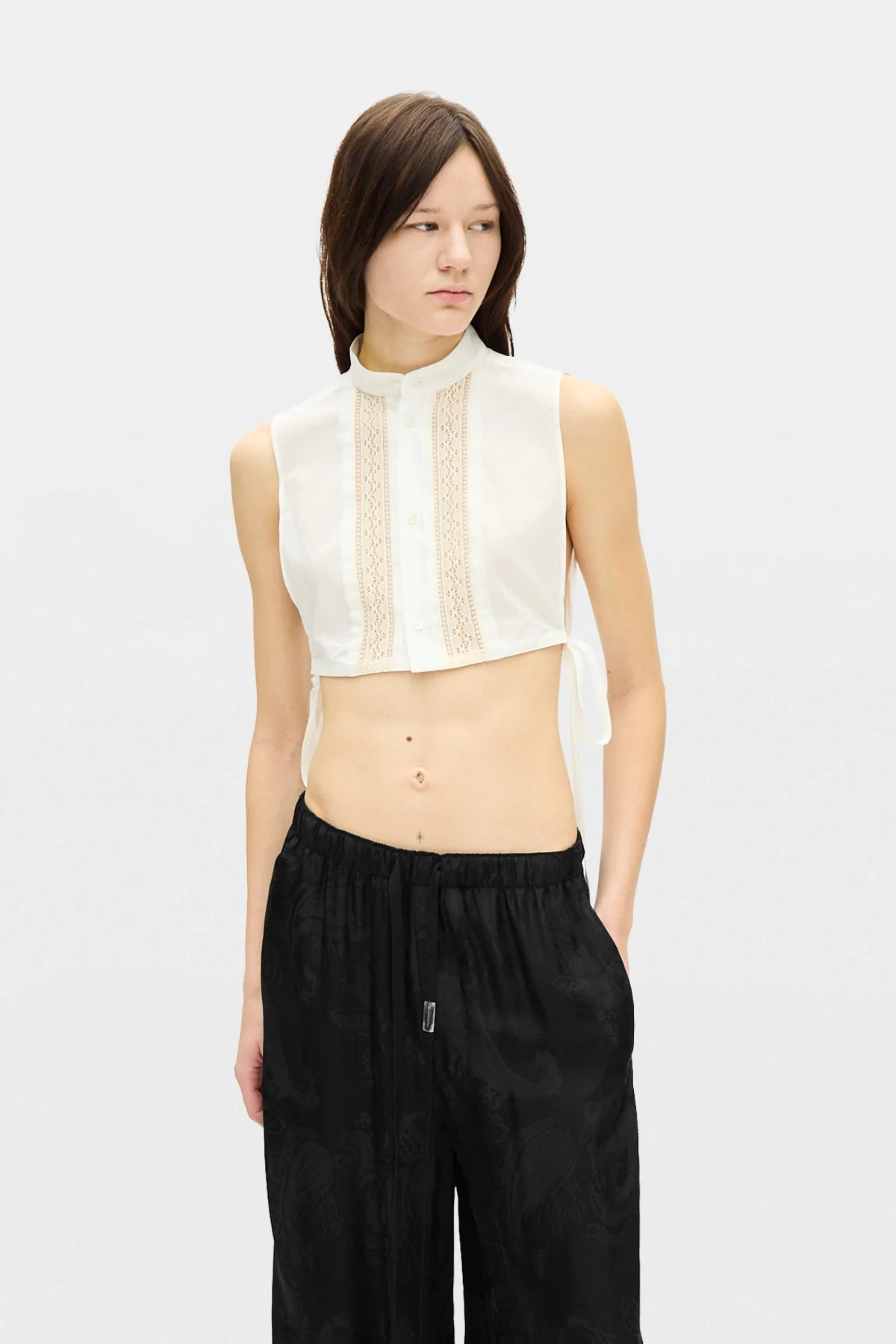 Moni Plastron Top With Open Sides - 1
