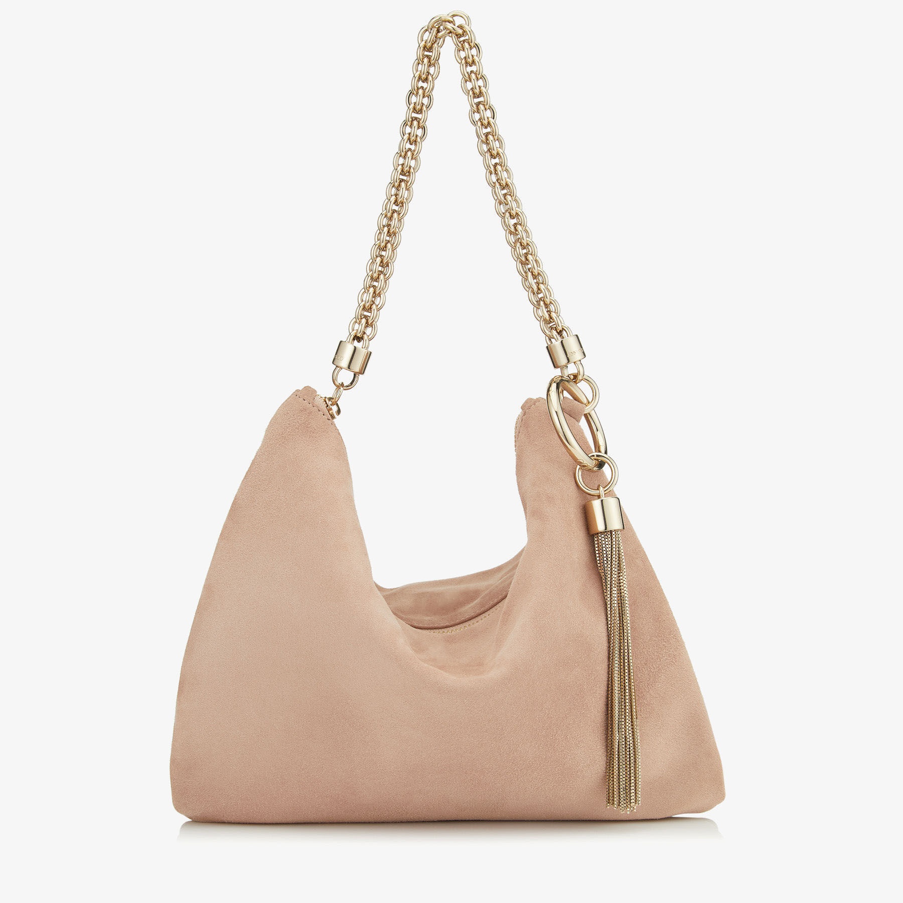 Callie
Ballet Pink Suede Clutch Bag - 2