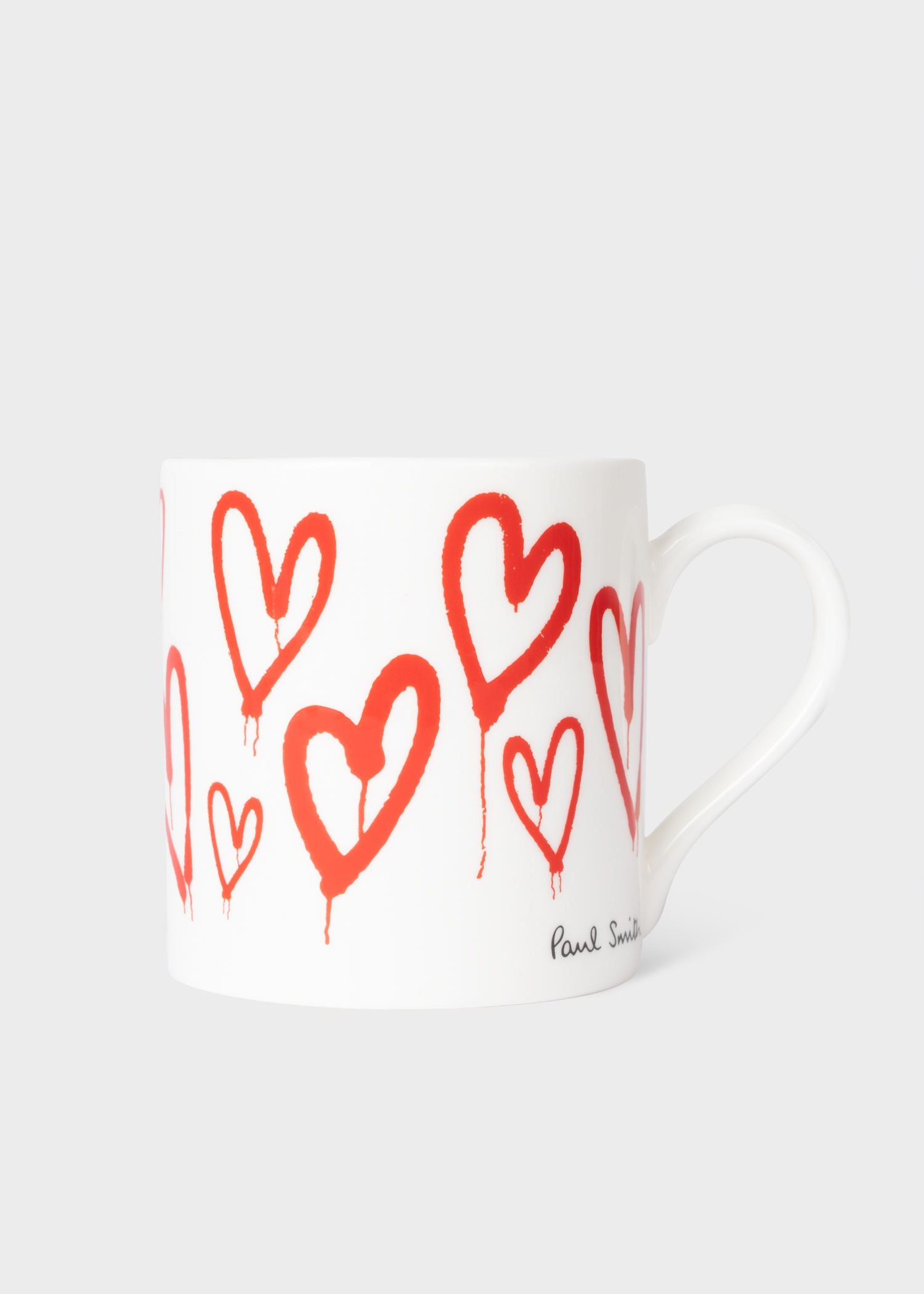 'Graffiti Heart' Bone China Mug - 1
