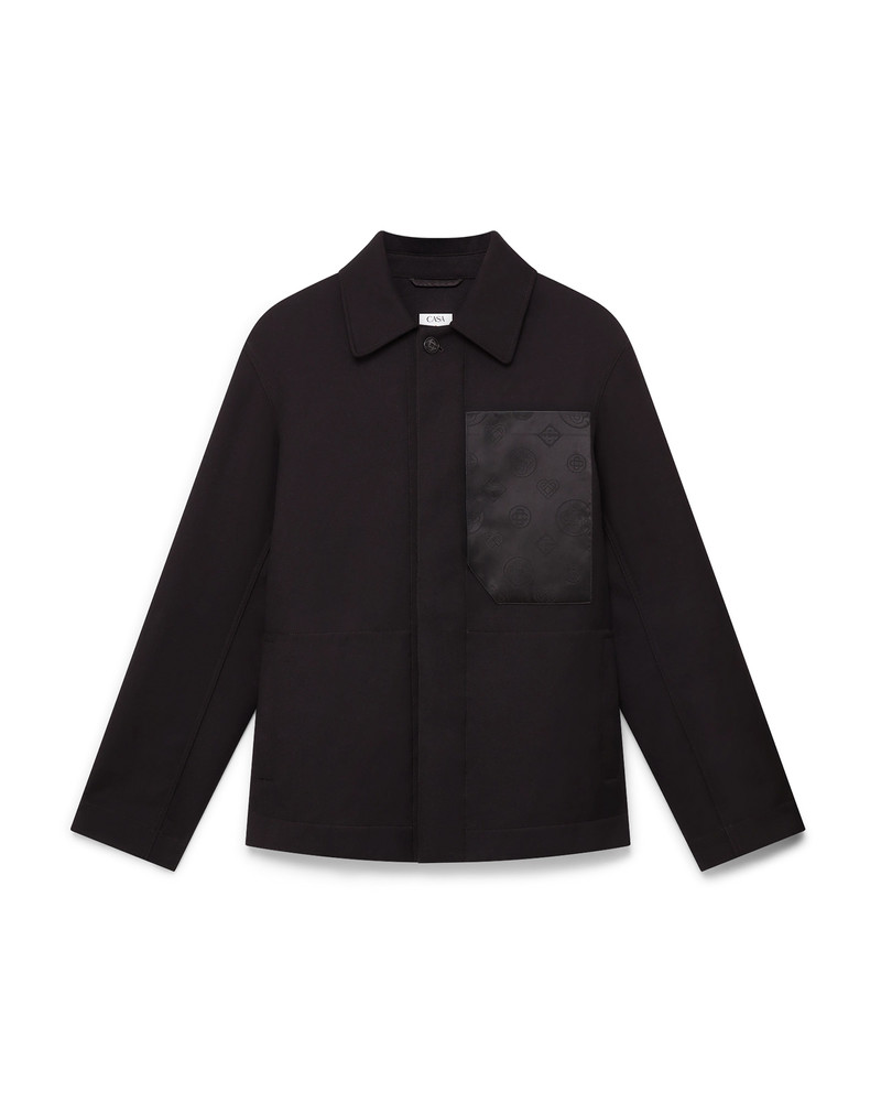 Wool Workwear Jacket | Casablanca Paris 1