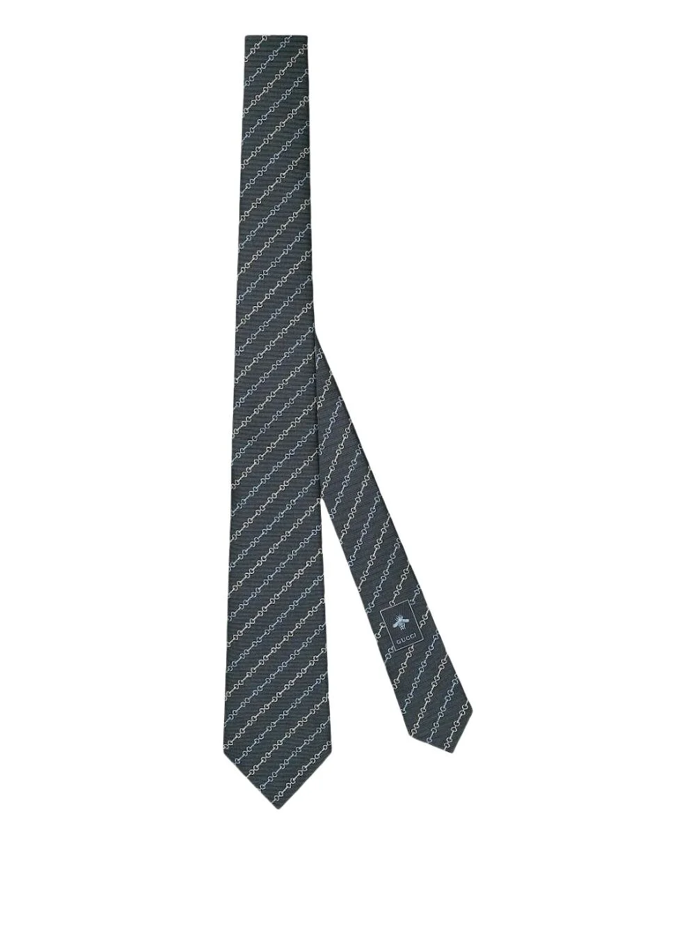 chain-link pattern tie - 1