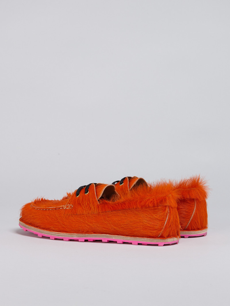 Marni CALF HAIR DERBY LACE-UP outlook