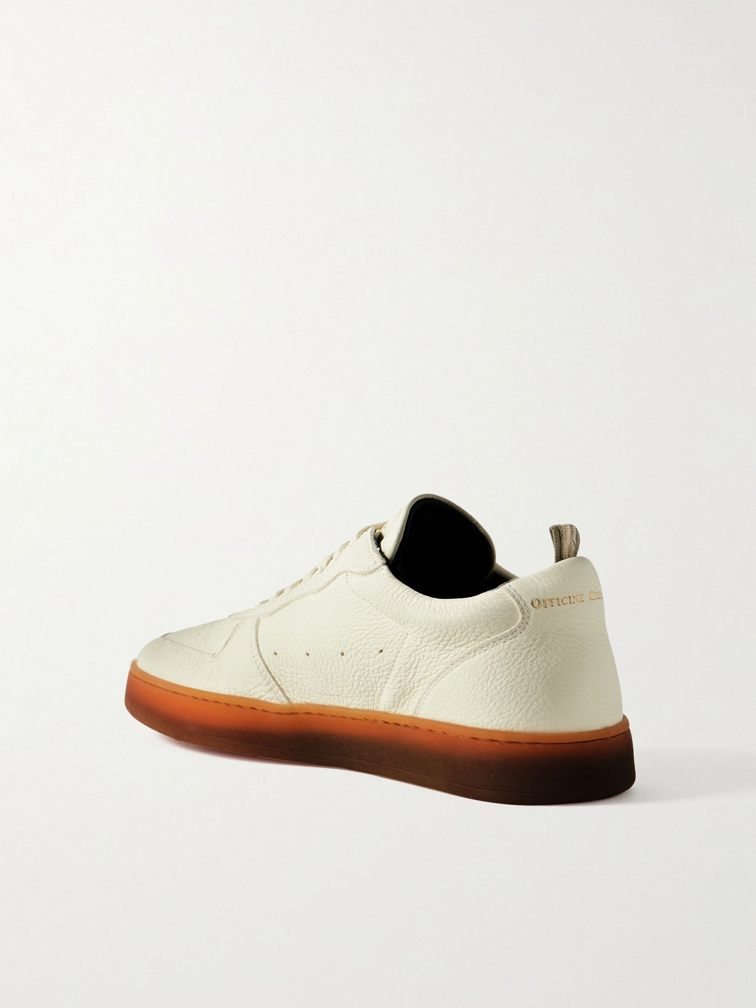 Asset 001 Deerskin Sneakers Cream - 4