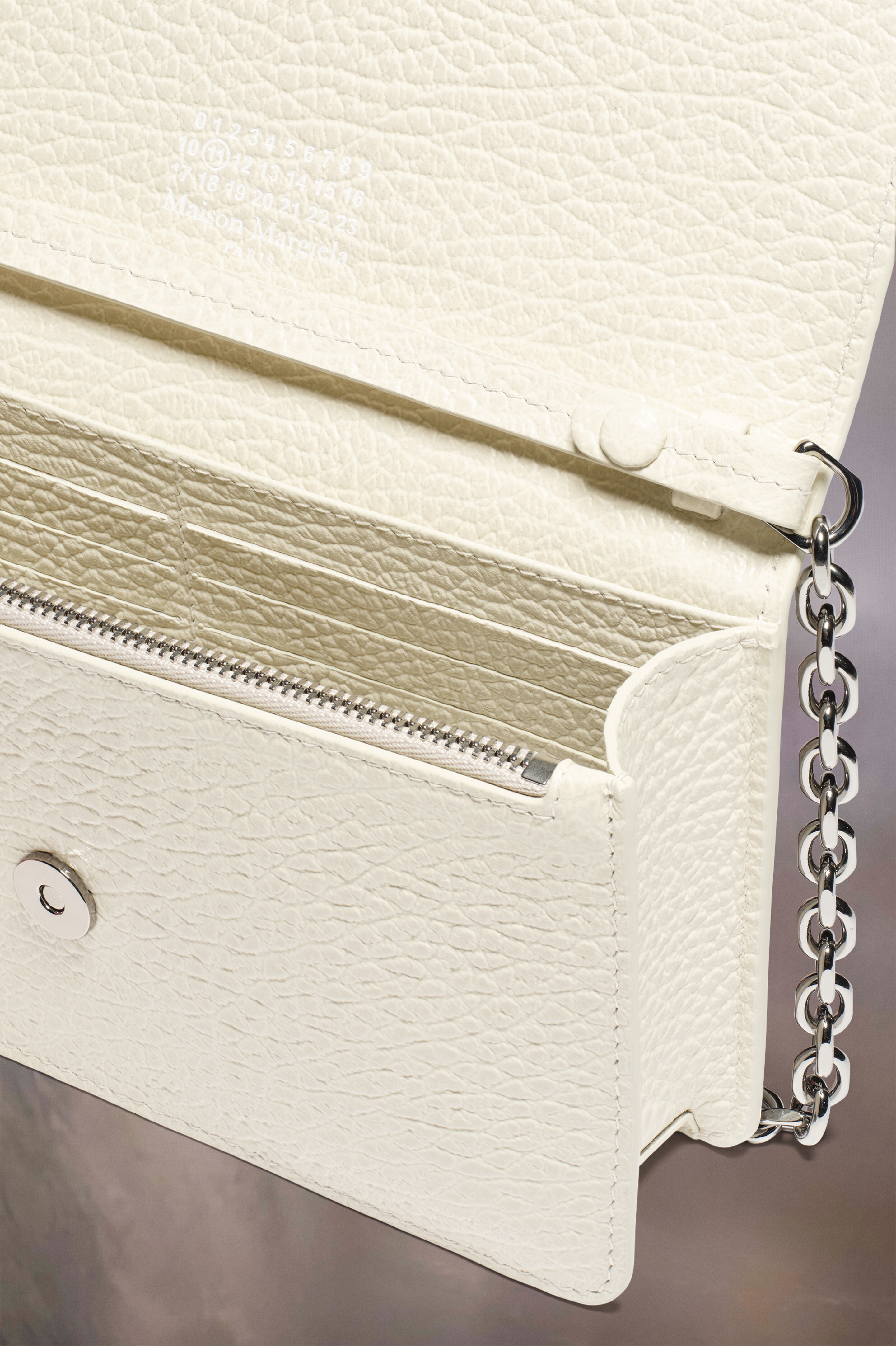 Four stitches chain wallet - 4