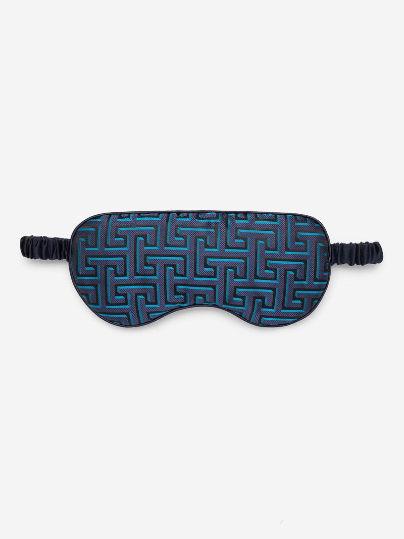 Eye Mask Verona 68 Silk Satin Navy - 2