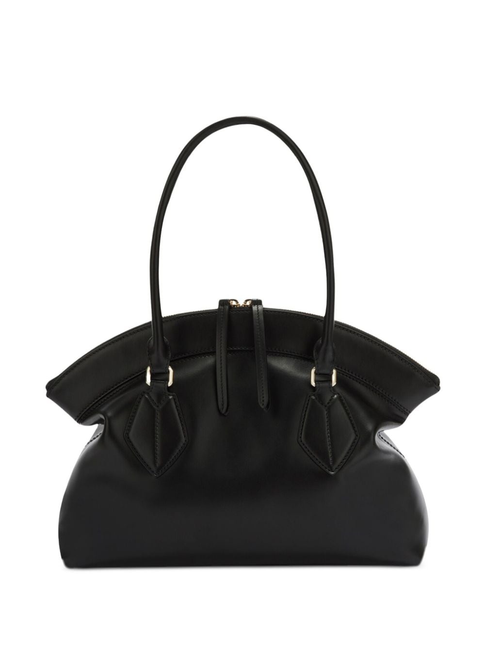 leather tote bag - 1