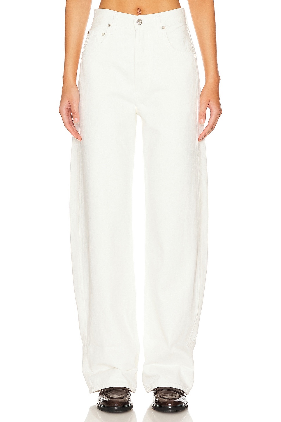Ayla Baggy Cuffed Crop - 2