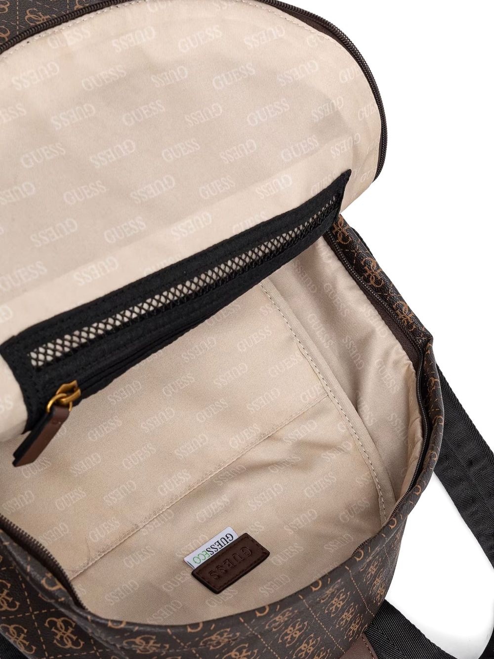 Vezzola monogram leather backpack - 5