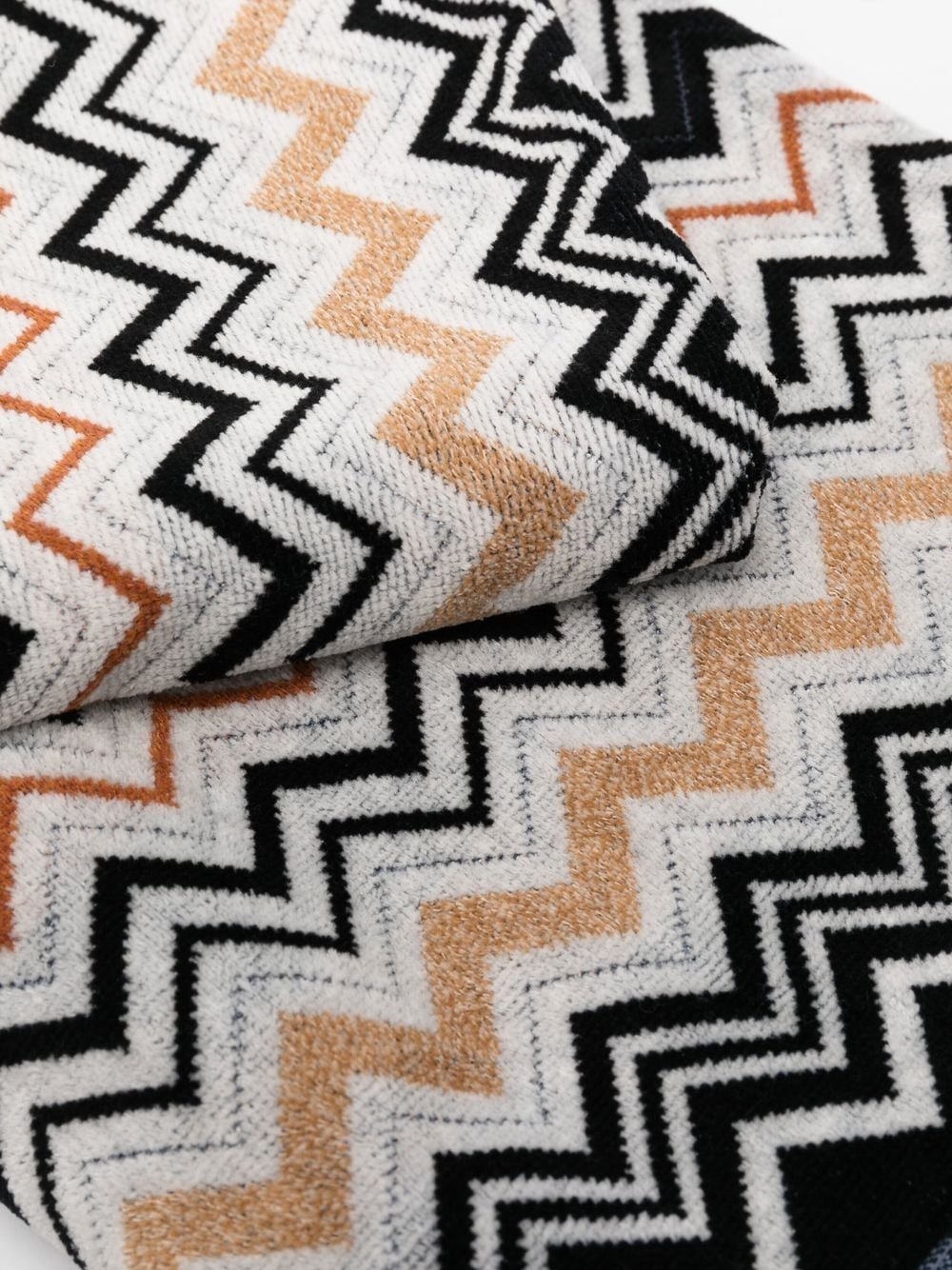 Bernard zigzag-pattern towels (set of 2) - 2
