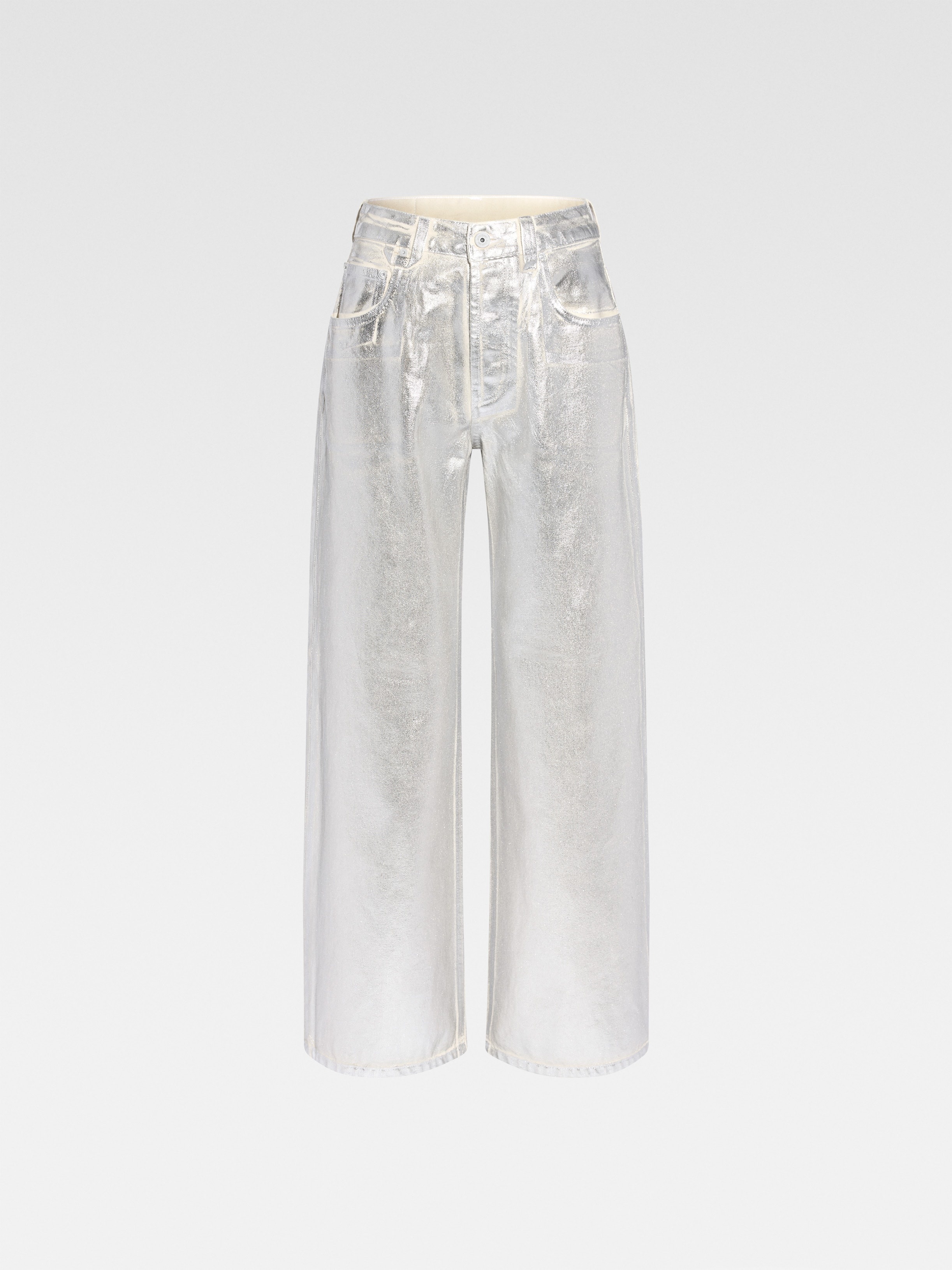 The wide de-Nîmes denim pants - 1