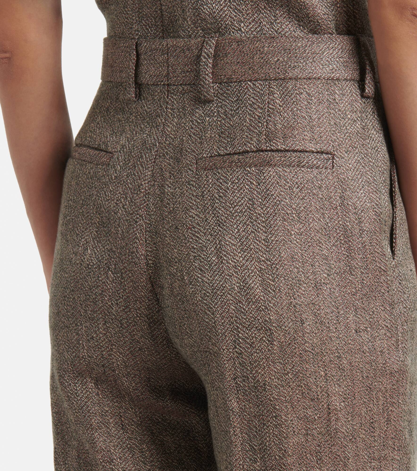 Korbin linen wide-leg pants - 6