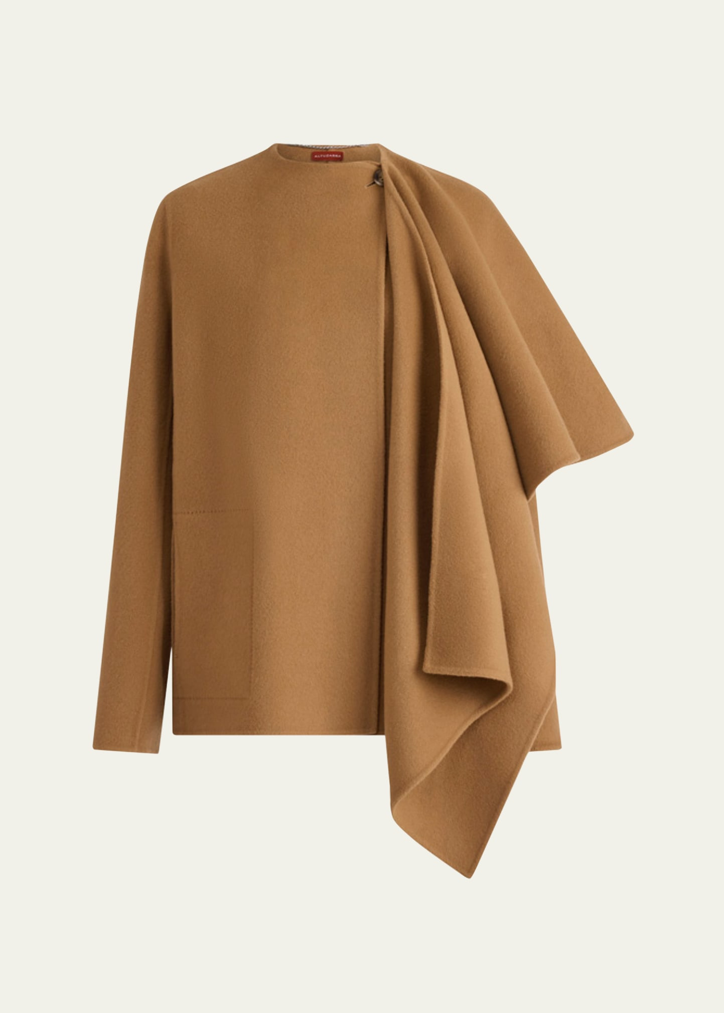 Dak Wool Cape Coat - 1