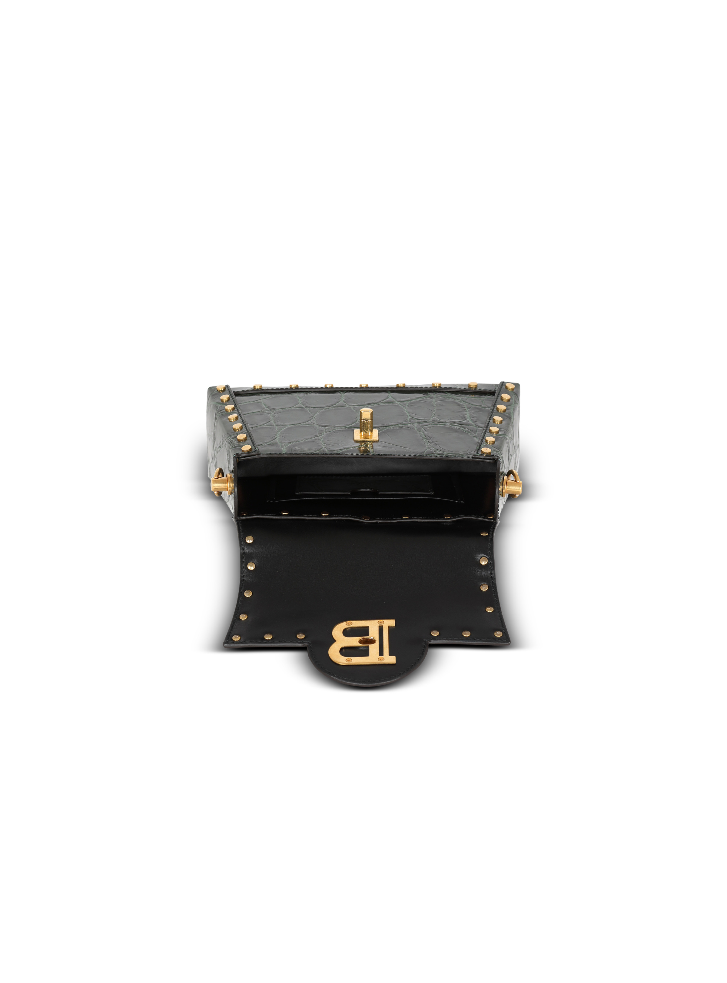 B-Buzz Dynasty bag in crocodile-print leather - 5