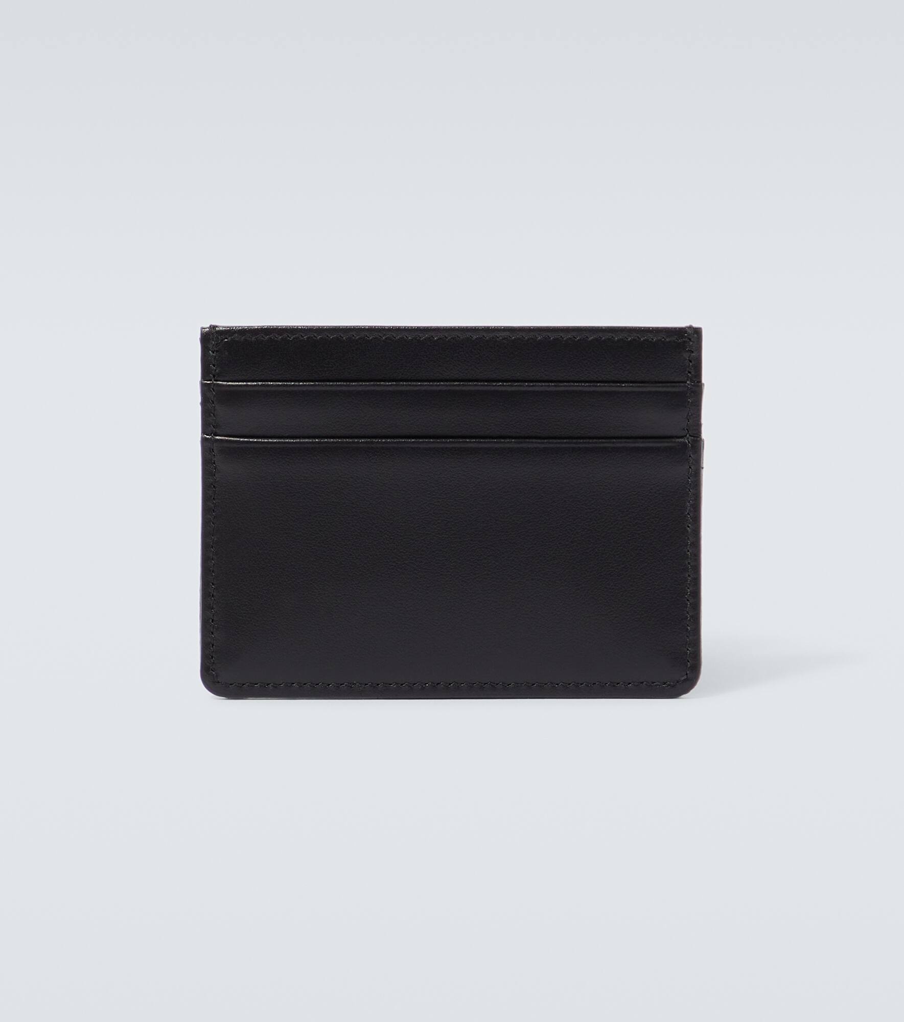 Logo leather card holder - 2