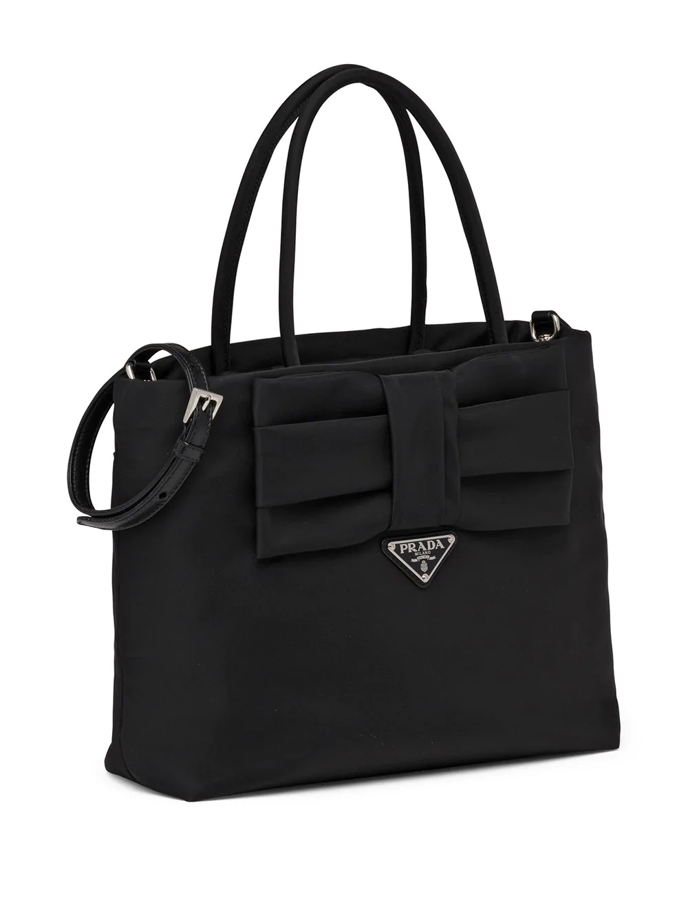 bow detail tote bag - 5