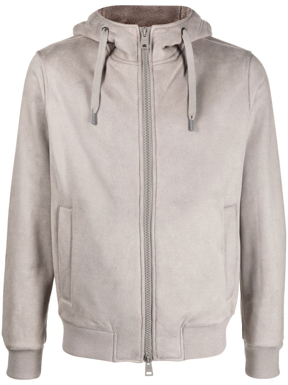 lightweight hooded jacket - 1