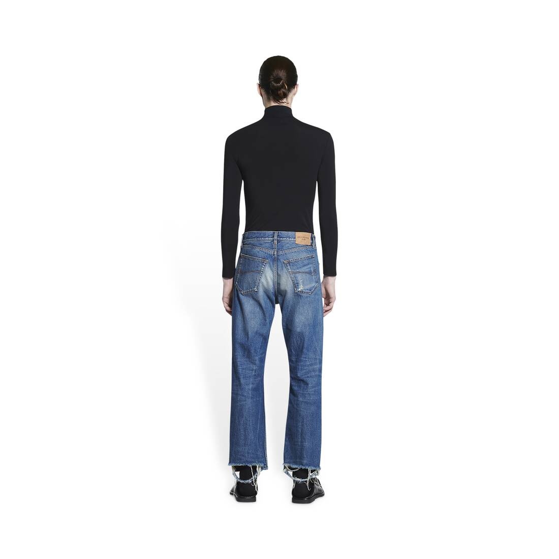Men's Slim Fit Pants in Blue - 4