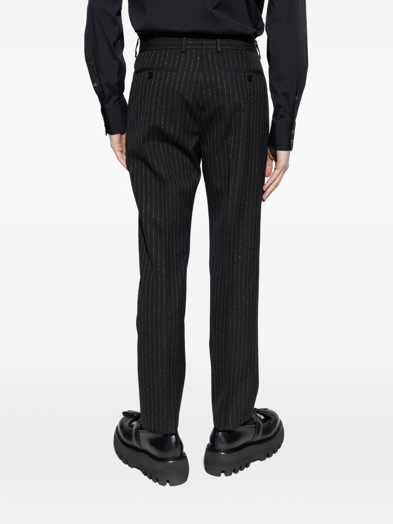 pinstripe-pattern trousers 4