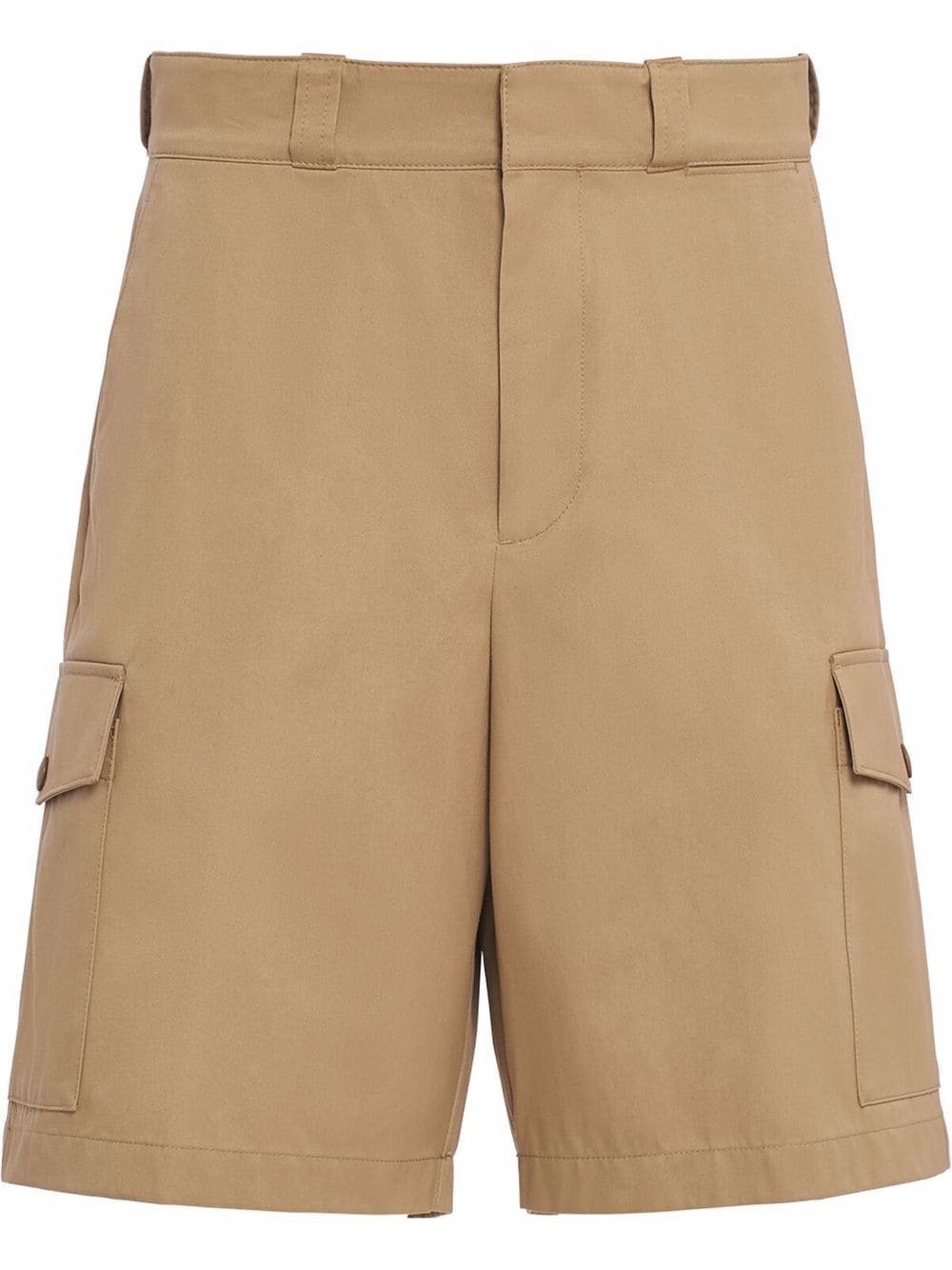 knee-length classic cargo shorts - 1