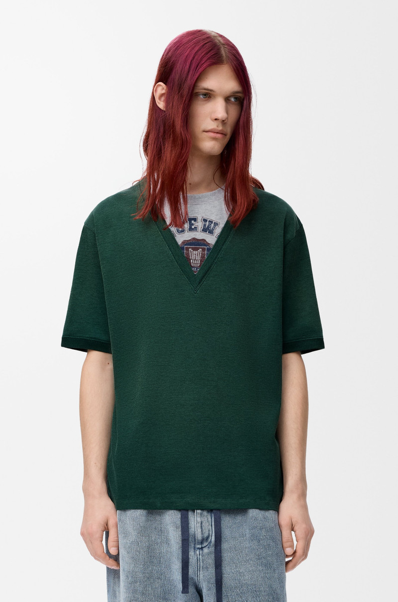Loose fit T-shirt in cotton blend 3