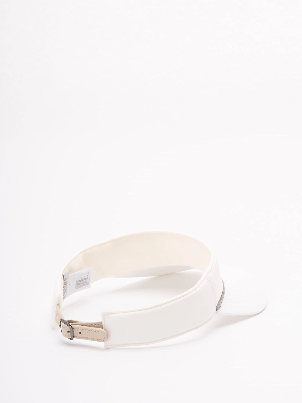 Brunello Cucinelli Women Nylon Visor With Monili - 2