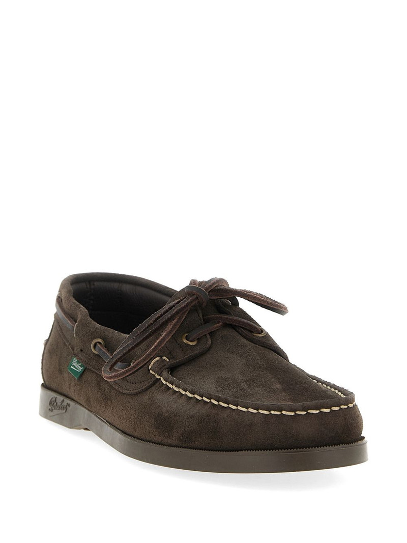 Paraboot suede barth boat shoe outlook