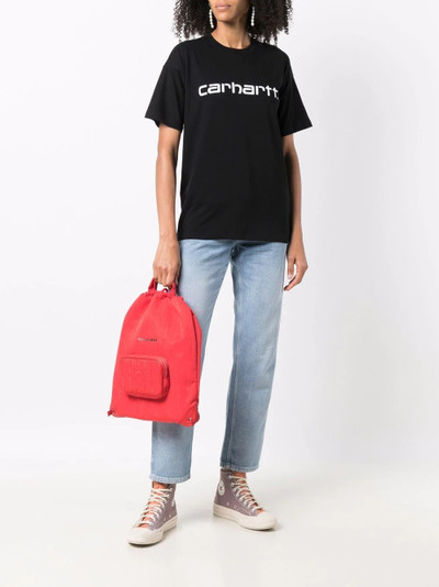 Carhartt logo-print organic cotton T-shirt outlook