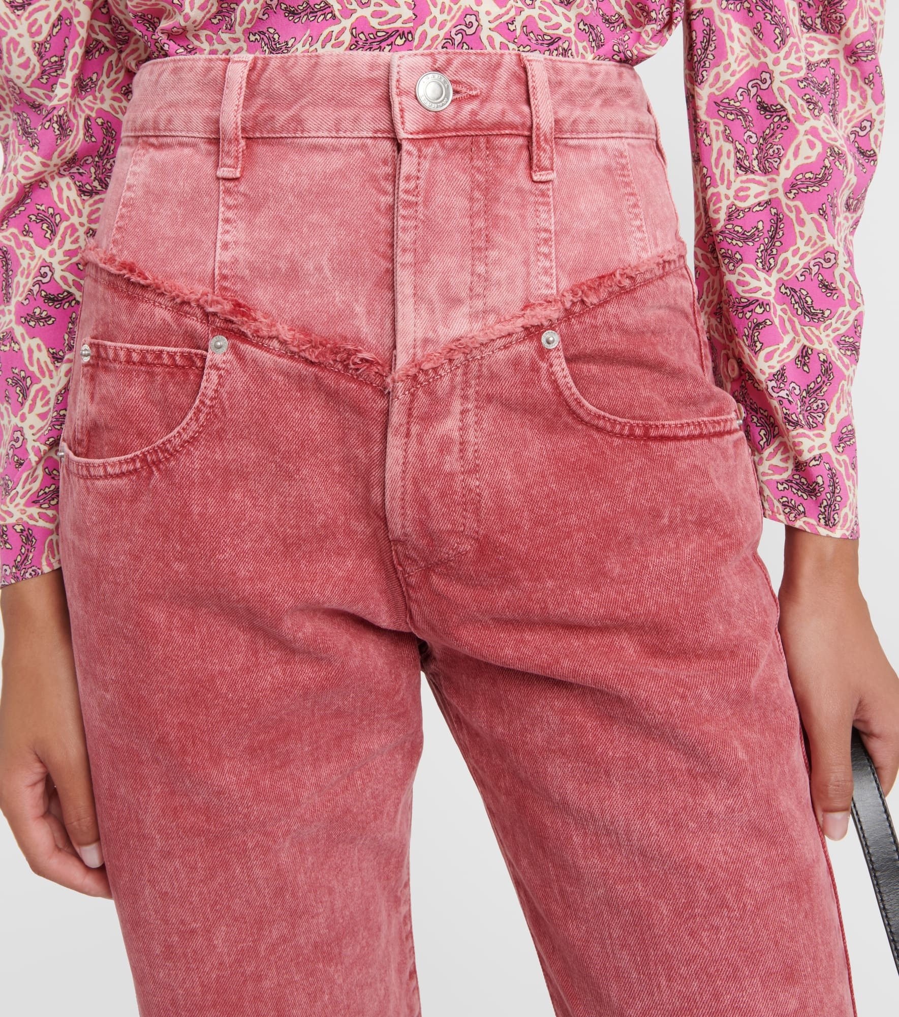 Noemie straight-leg jeans - 4