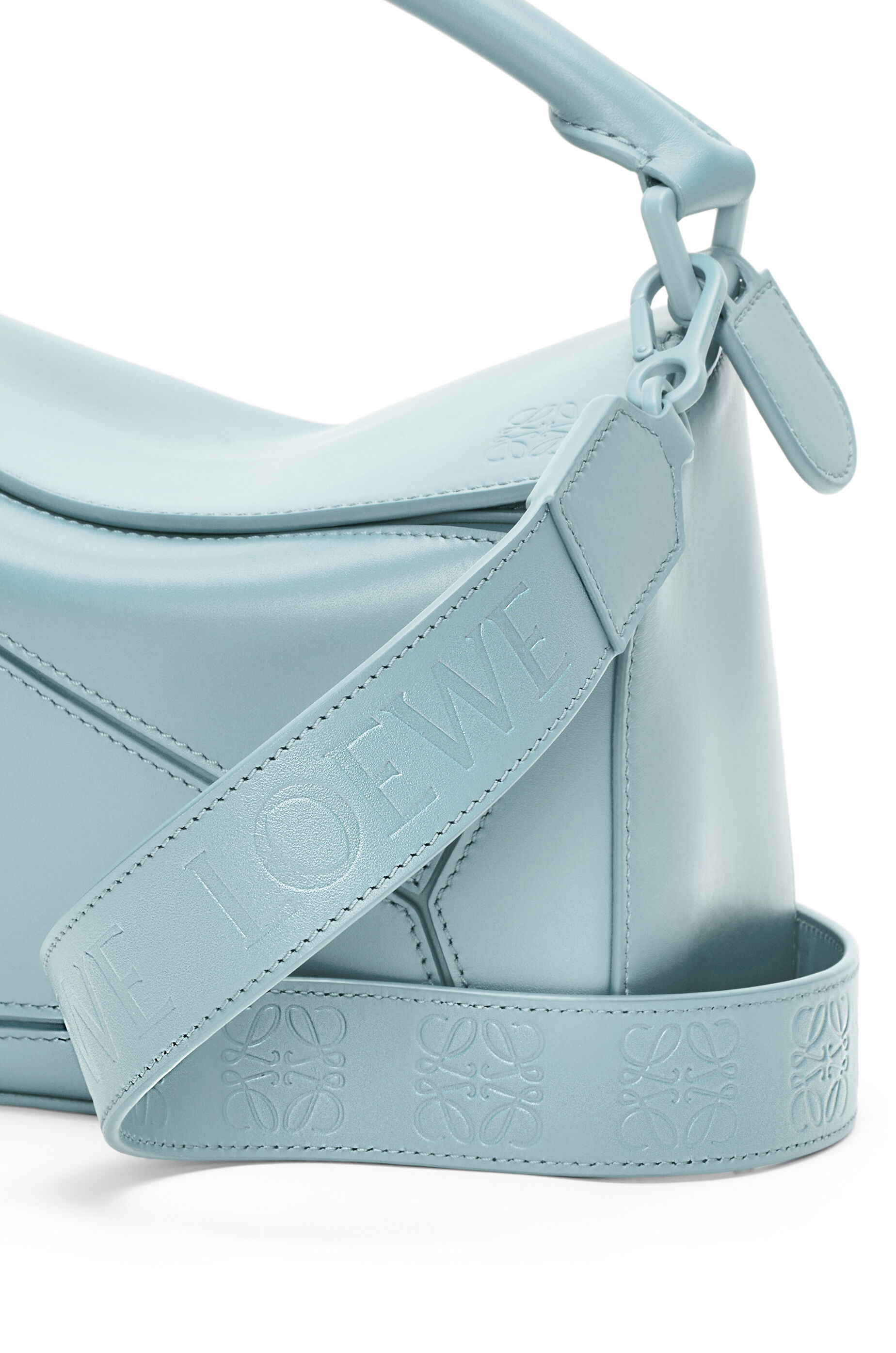 Small Puzzle bag in satin calfskin - 8