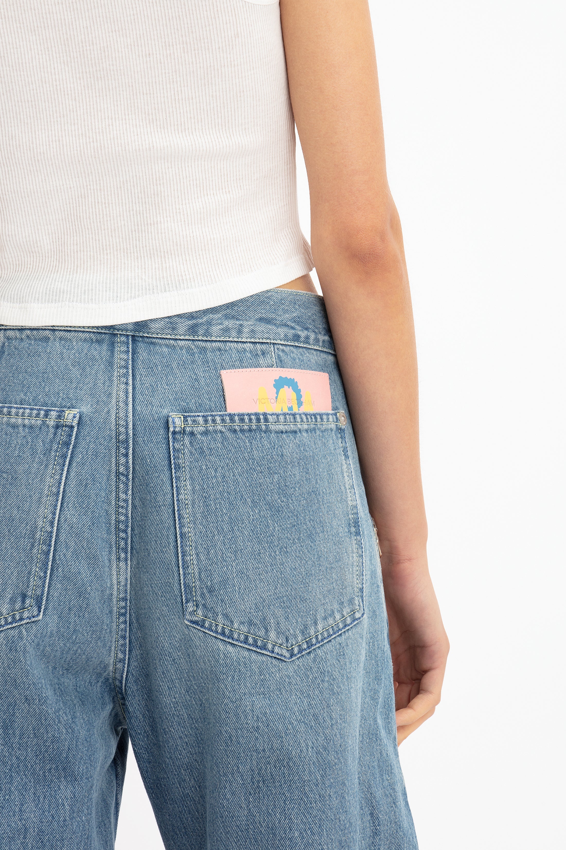 Mia Regan x VB Sailor Jean in Classic Blue Wash - 6