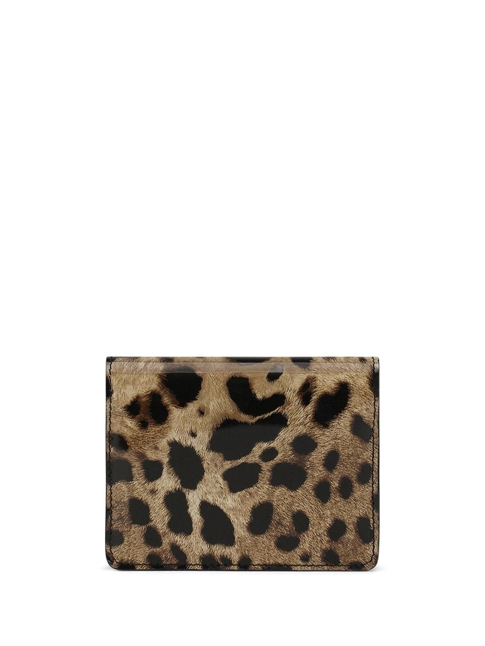 all-over leopard-print wallet - 2
