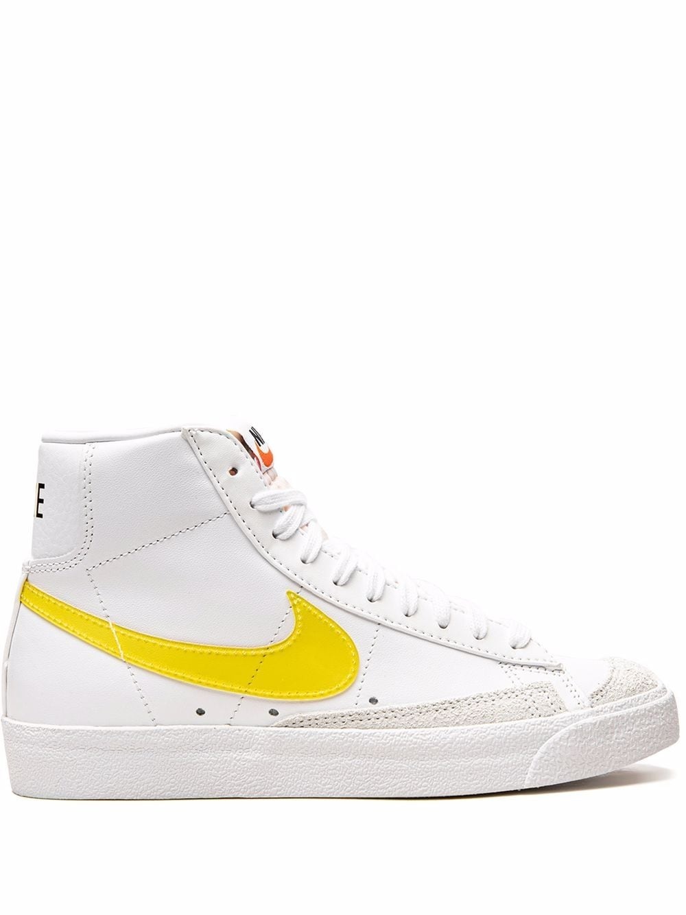 Blazer Mid 77 Essential "Translucent Yellow Swoosh" sneakers - 1