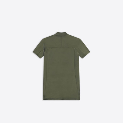 BALENCIAGA Women's Fitted Short Sleeve Top in Green outlook