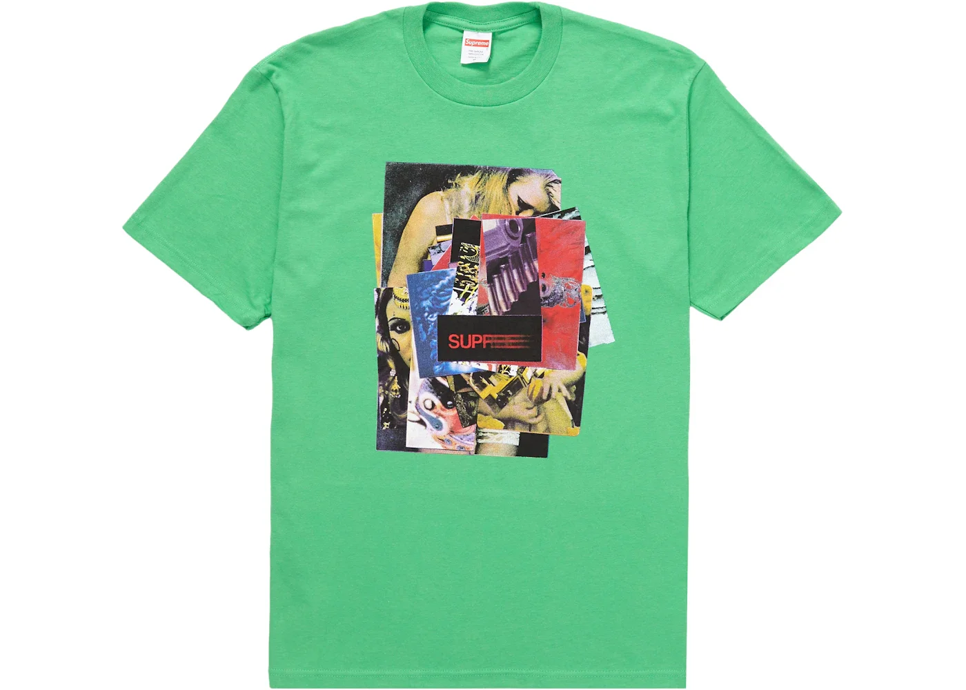 Supreme Stack Tee Green - 1