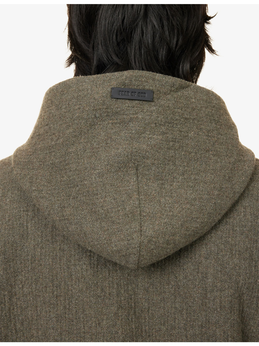 Zip Relaxed-Fit Wool-Blend Hoodie - 6