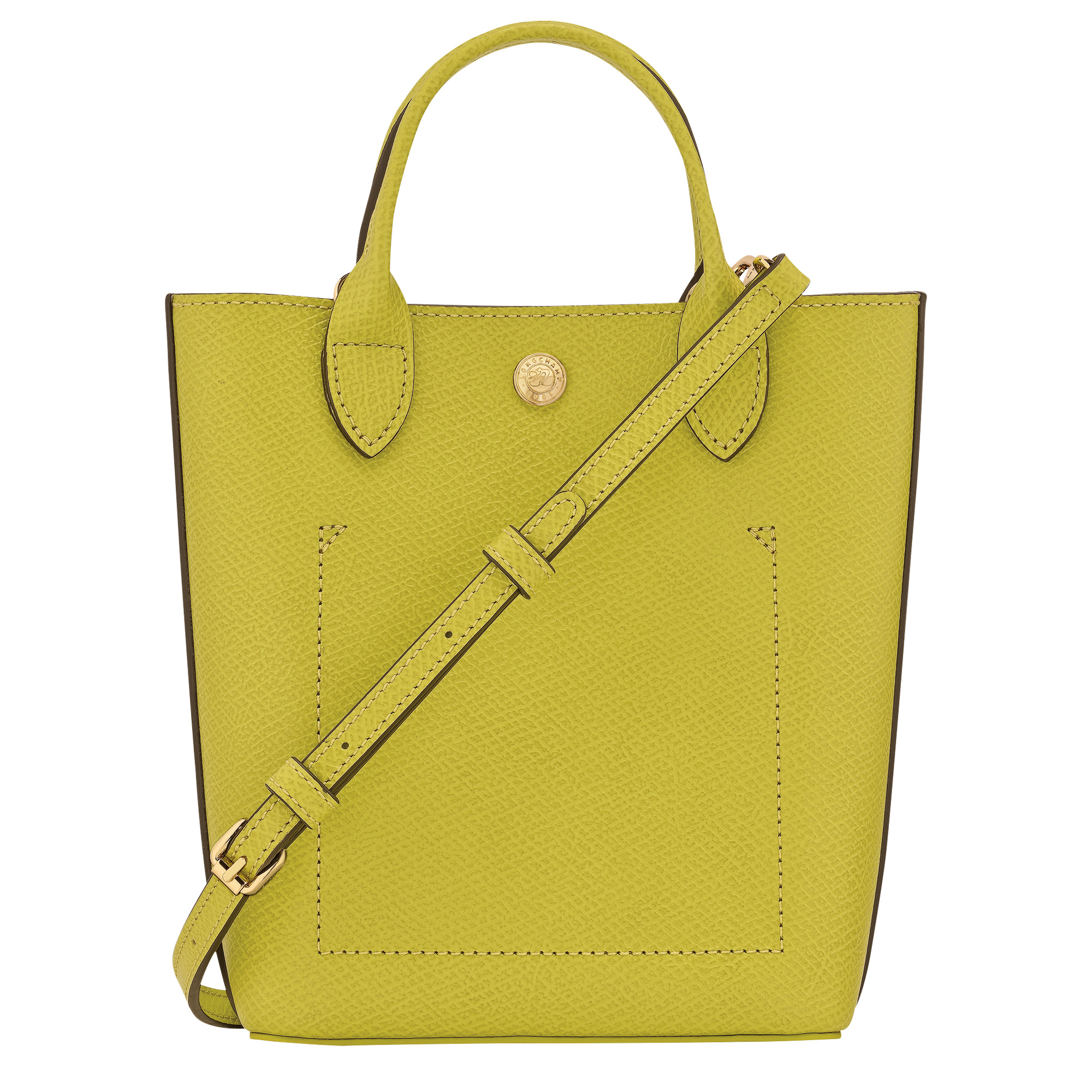 Épure XS Tote bag Kiwi Green - Leather - 4