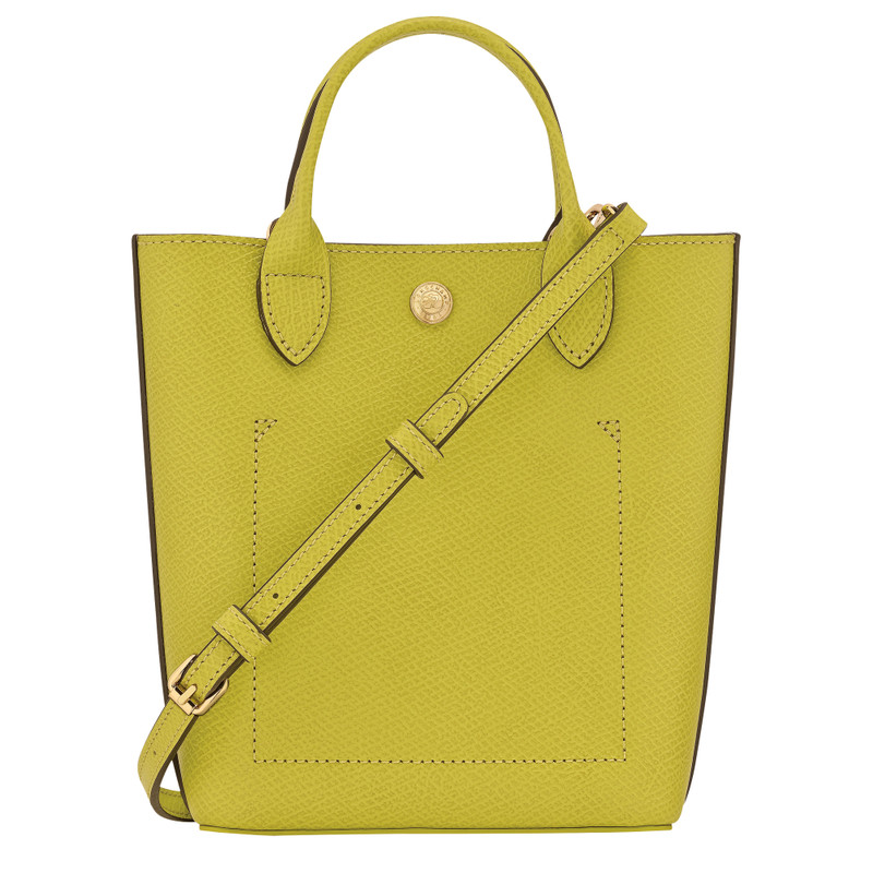 Épure XS Tote bag Kiwi Green - Leather 4