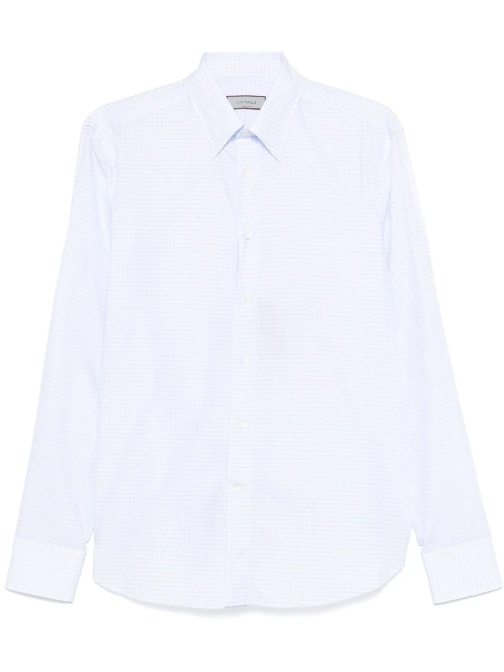 check-pattern shirt - 1