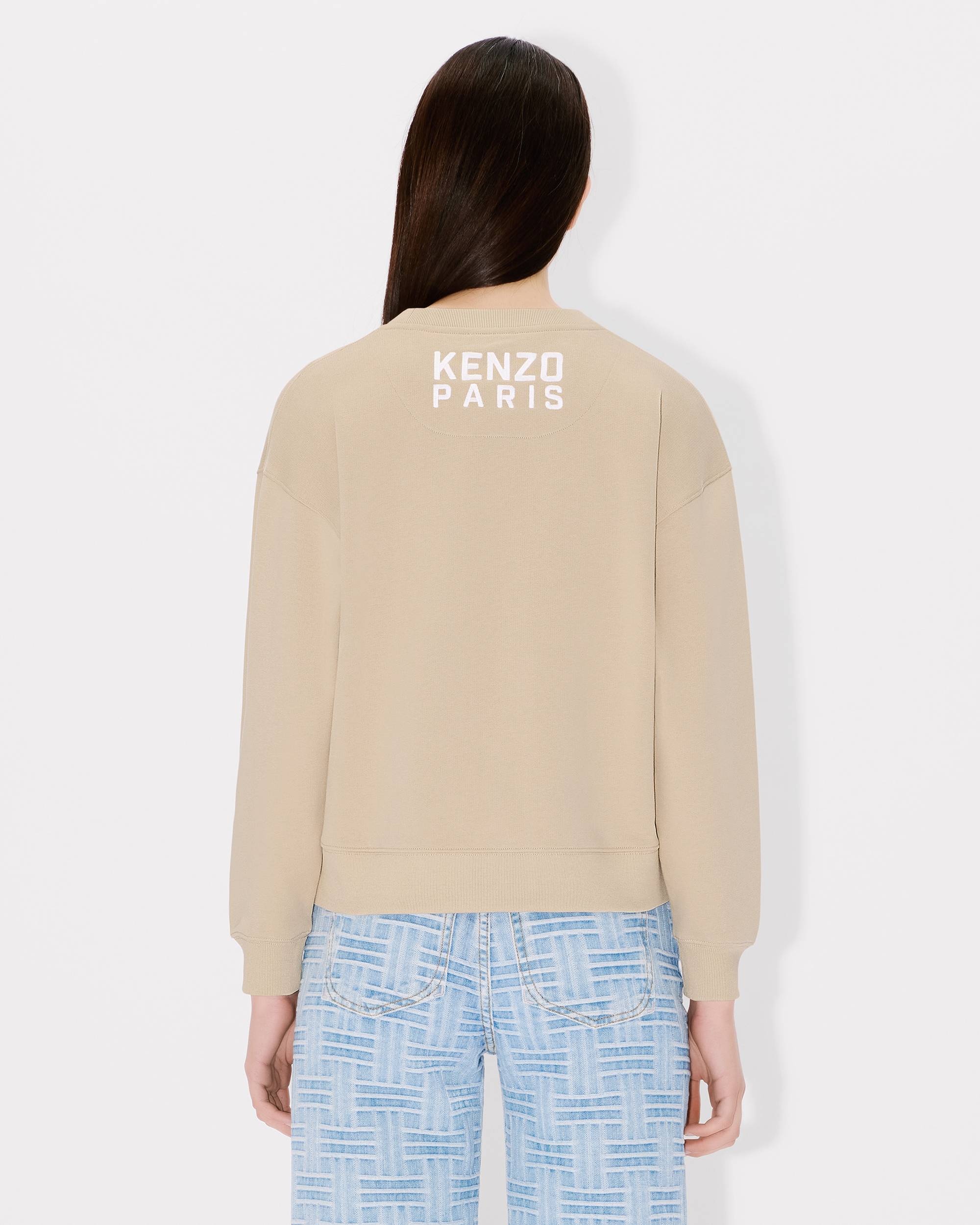 'KENZO Happy Tiger' embroidered sweatshirt in cotton - 4