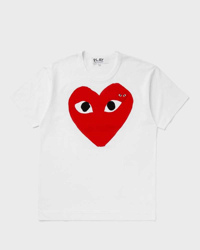 T-SHIRT RED EMBLEM KNIT - 1
