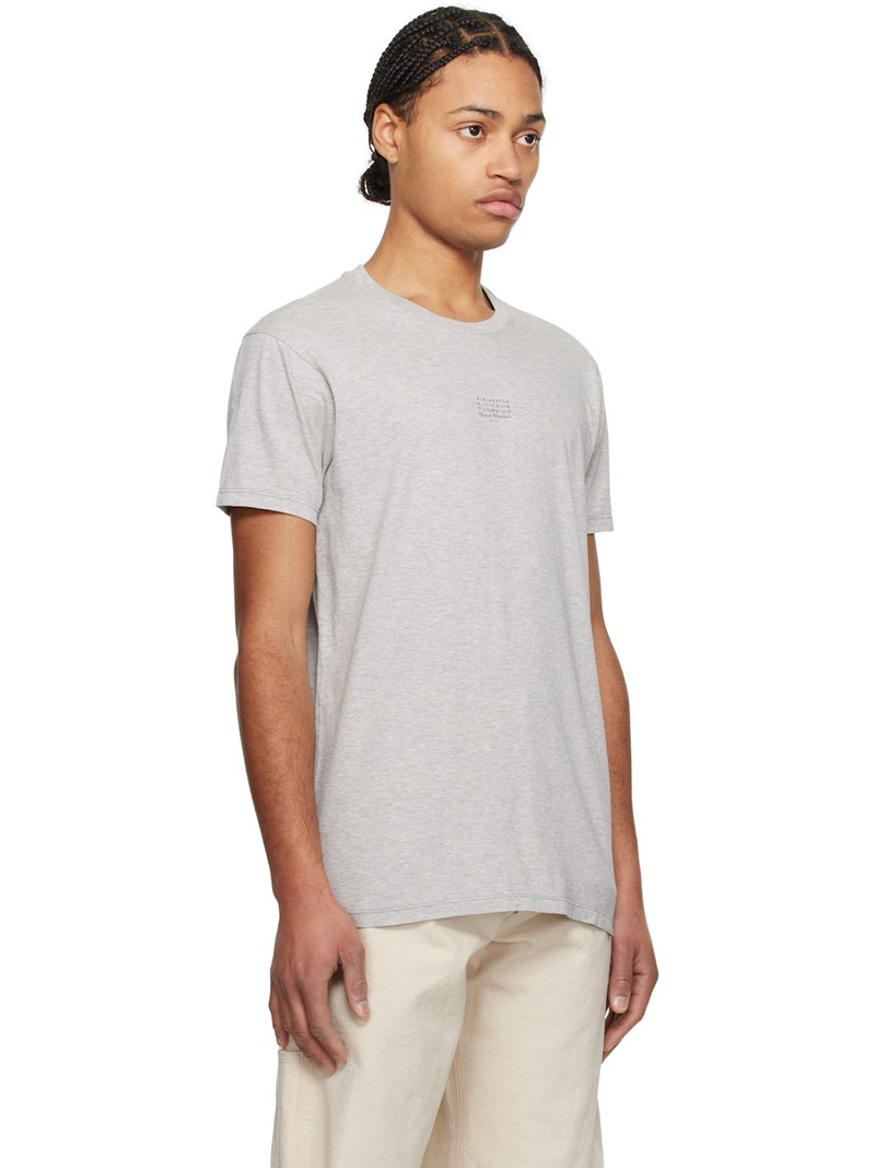 Gray Stamp Logo T-shirt 2