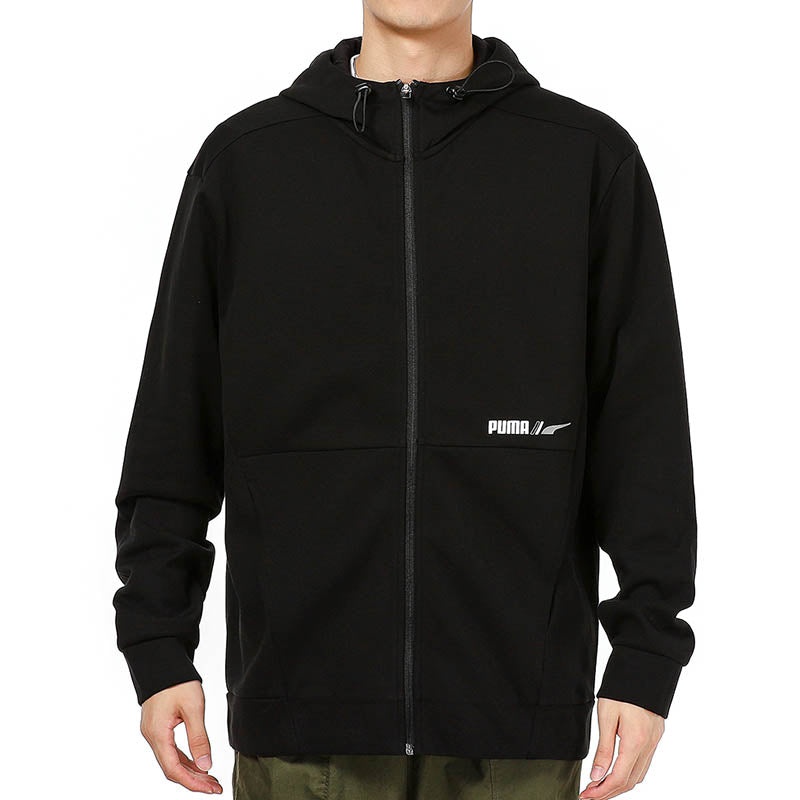 Puma Full Sleeve Solid Jacket 'Black' 846533-01 - 3