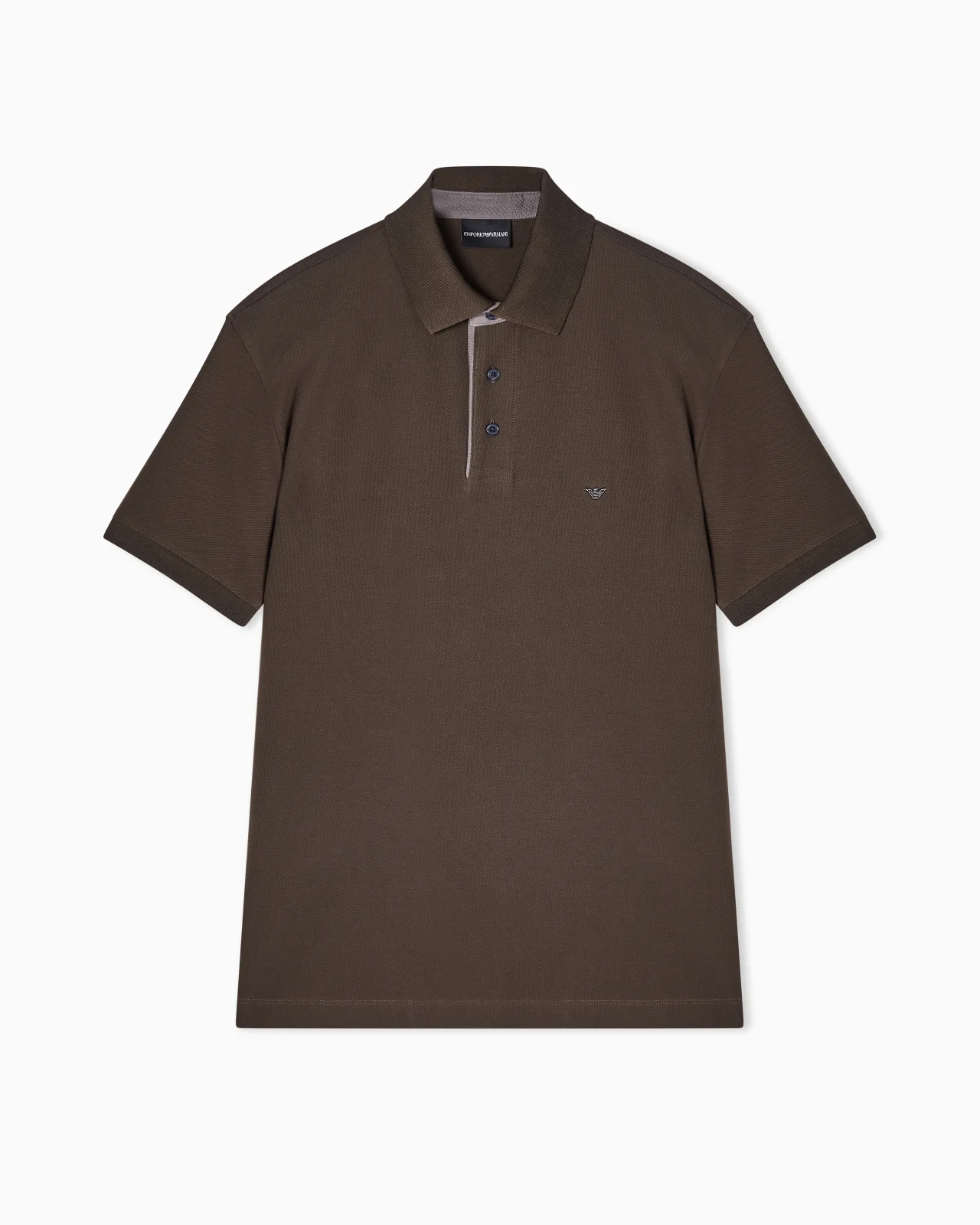 STRETCH PIQUÉ POLO SHIRT - 1