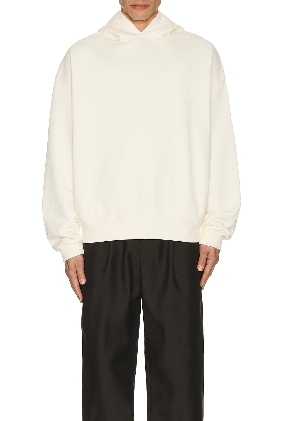 Overlapped Thunderbird Black Print Hoodie - 4