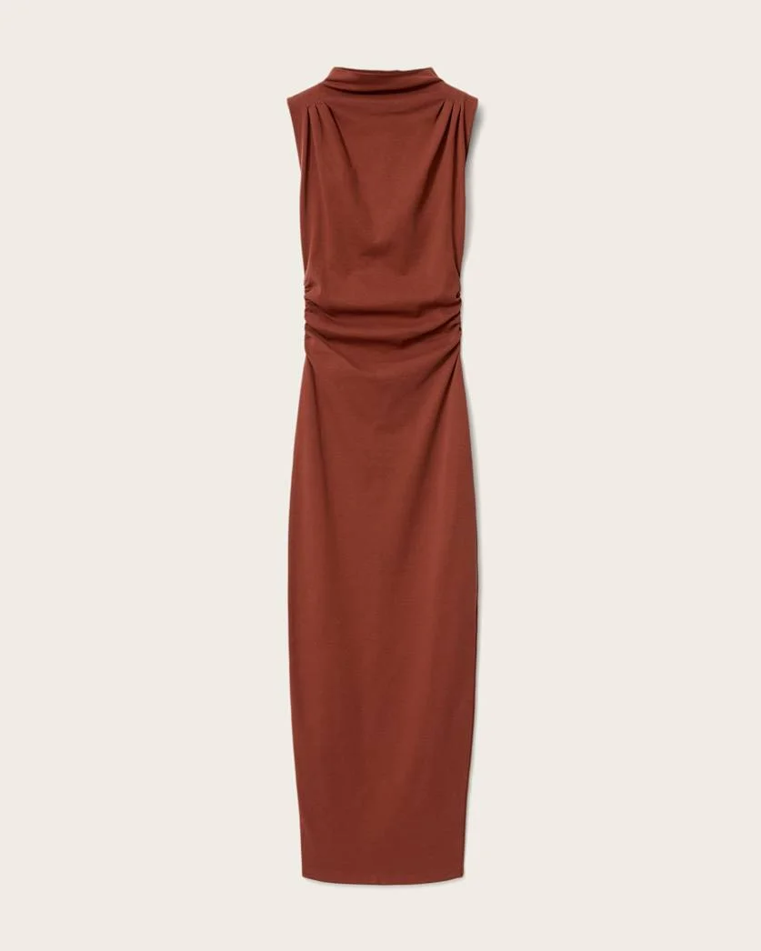 KATARINA COWL NECK MAXI DRESS - 1