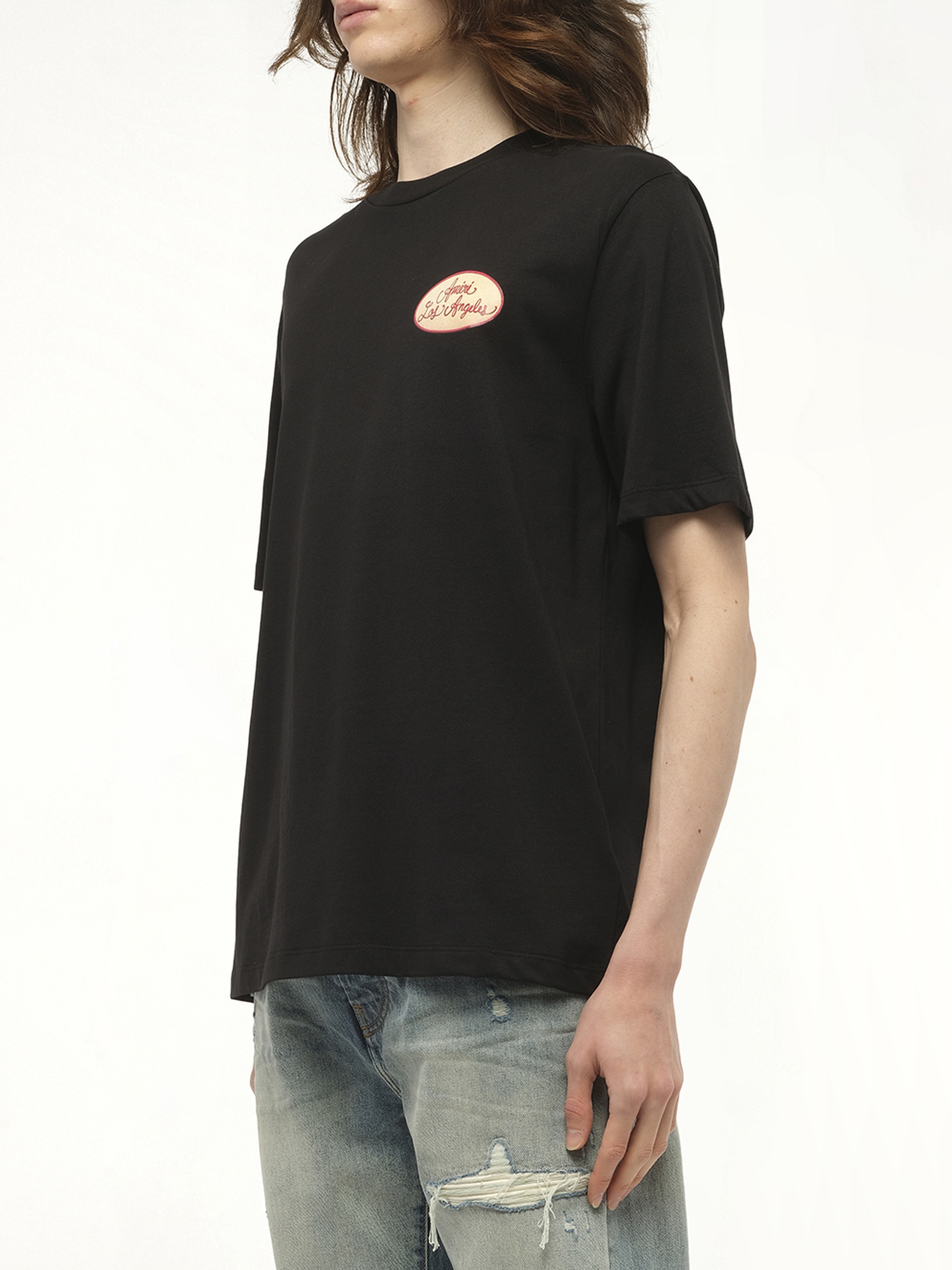 Station Patch T-Shirt in Black - 5