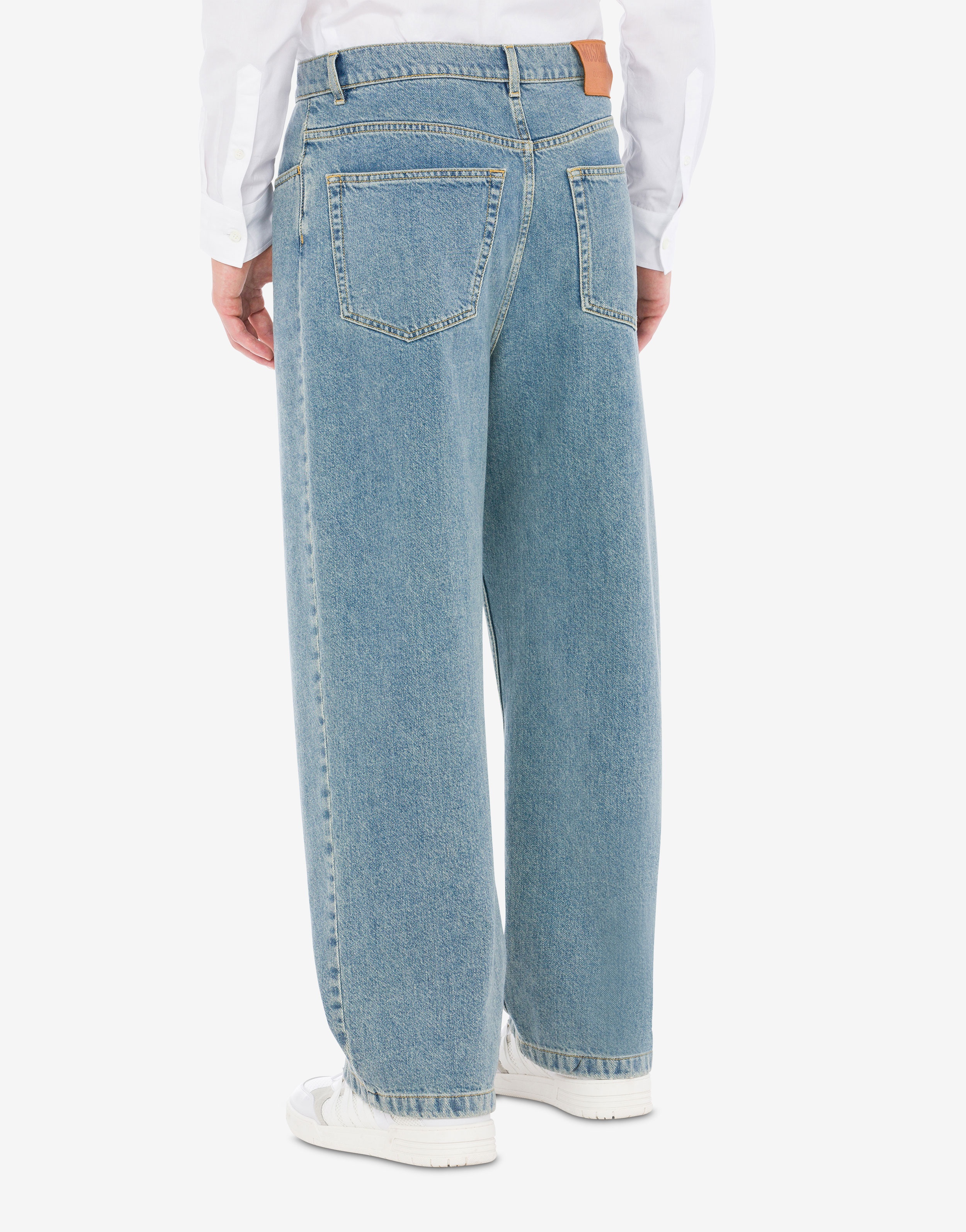 BLUE DENIM TROUSERS - 3